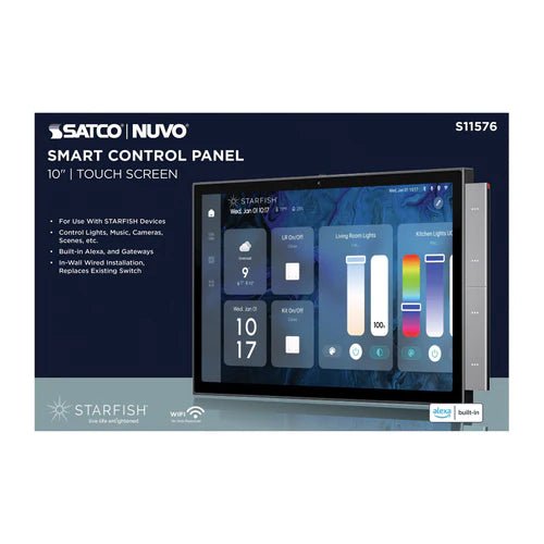 SATCO-S11576Satco S11576 Starfish 10 - Inch In - Wall Control Panel