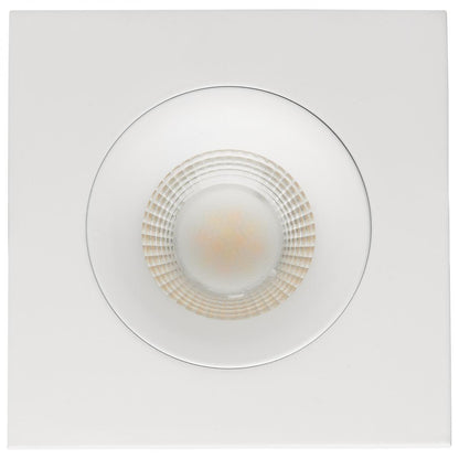 SATCO - S11627R1SATCO S11627R1 3.5" 12W LED Square Recessed GIMBALED Downlight Selectable CCT