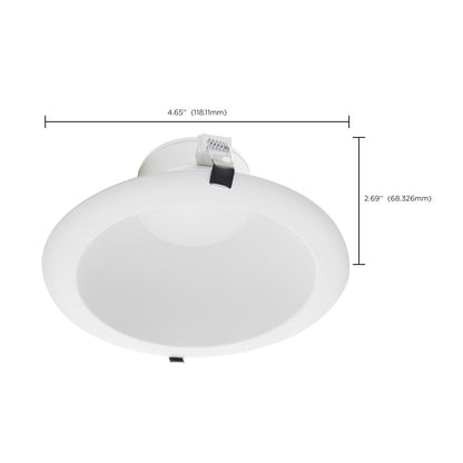 SATCO-S11814SATCO S11810 S11814 14.5W LED 4" Round Downlight Selectable CCT Selectable Lumen