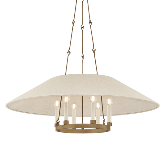 TROY-F1638-PBRTroy Lighting Archive Chandelier - 25-inch / 38-inch