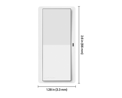 Lutron PJ2-P2B-GWH Pico Paddle Remote, White