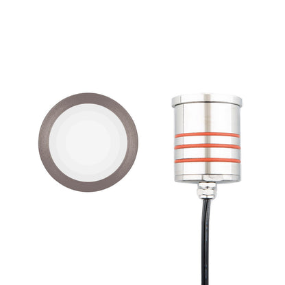 WAC-2011-27BSWAC 2011 2″ 4W LED 2″ Inground Recessed Round Slim