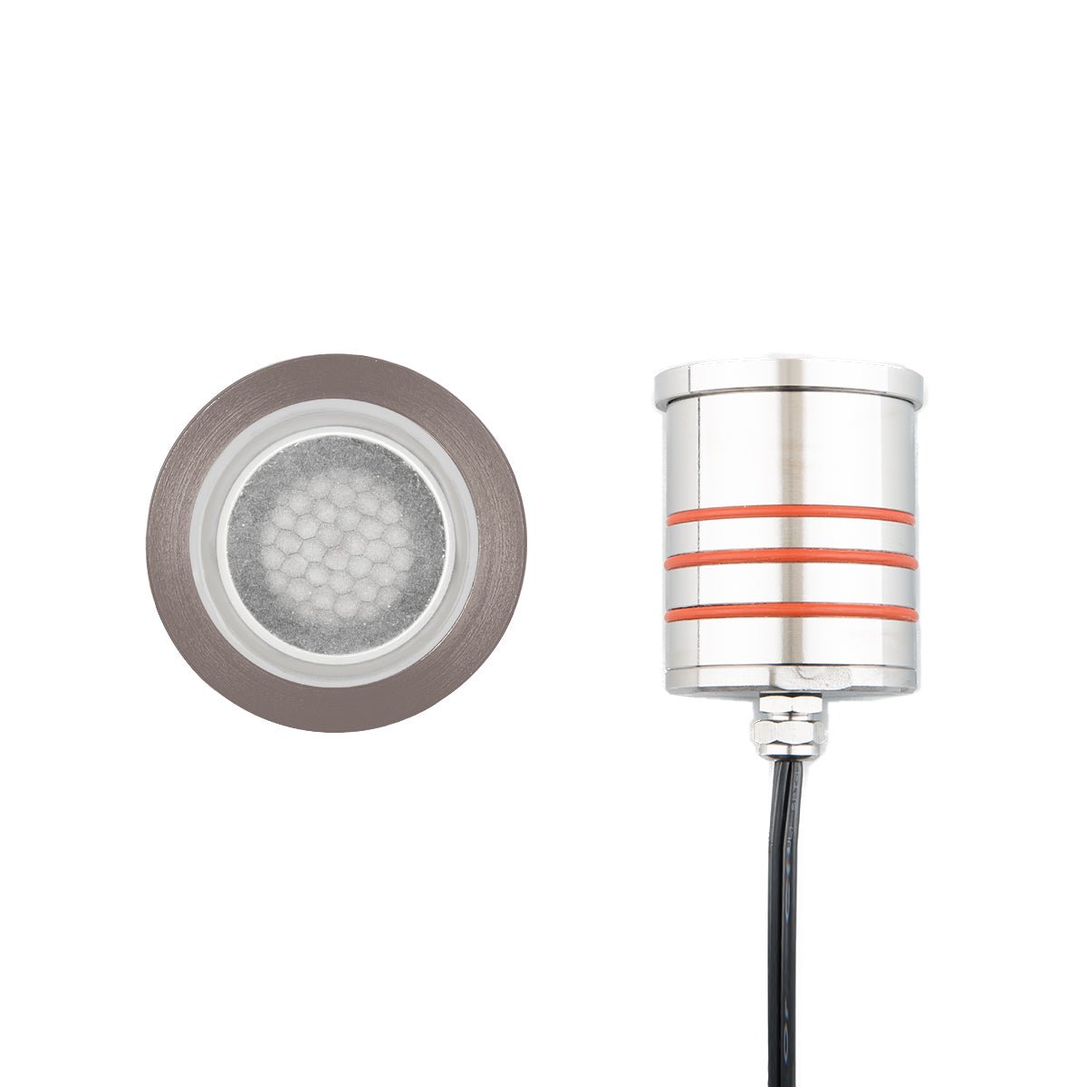 WAC-2012-30BSWAC 2012 4.1W Honeycomb Louver LED 2in 12V Indicator Light