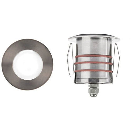 WAC-2021-27BSWAC 2021 2″ 4W LED 2″ Inground Recessed Round Landscape