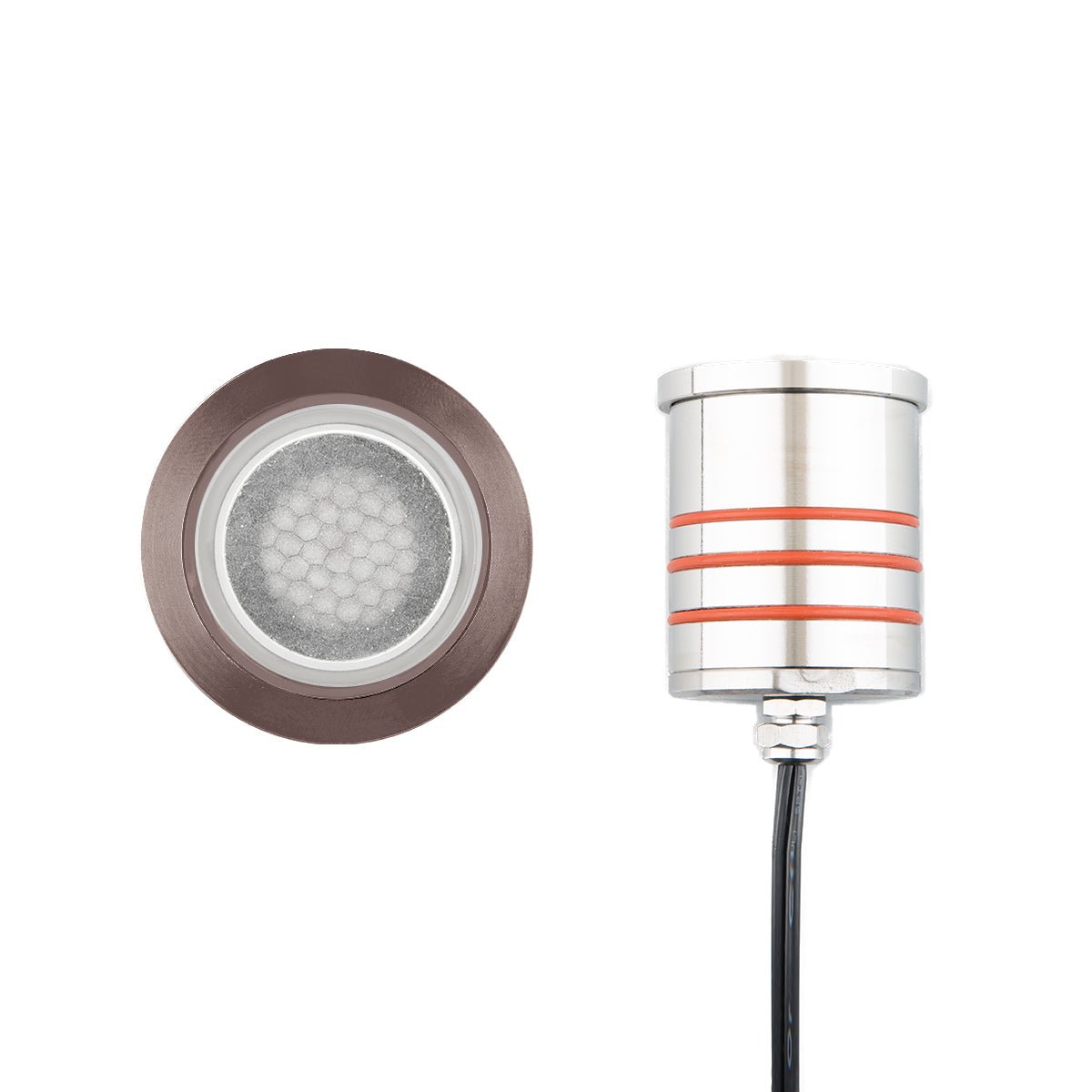 WAC-2022-30BSWAC 2022 4.1W Honeycomb Louver LED 2in 12V Indicator Light