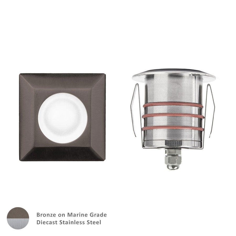 WAC-2051-30BSWAC 2051 4.1W Round Inground LED 2in 12V Indicator Light