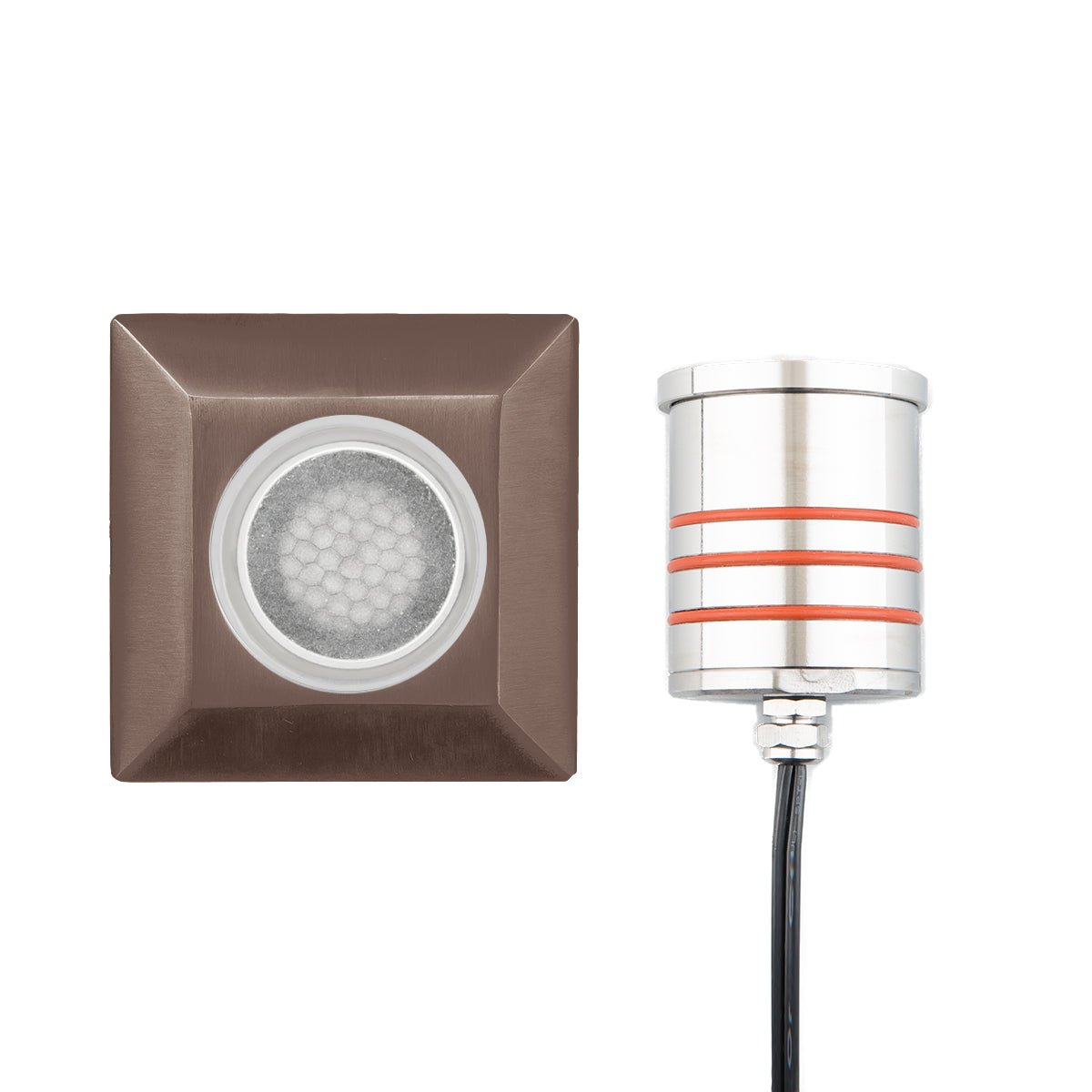 WAC-2052-30BSWAC 2052 4.1W Honeycomb Louver LED 2in 12V Indicator Light