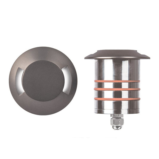 WAC-2071-30BSWAC 2071 2″ 4W LED 2″ Inground Recessed Round Bi - Directional Landscape