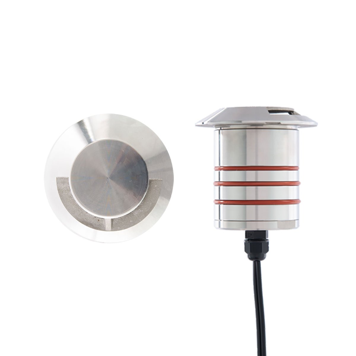 WAC - 2091 - 27SSWAC 2091 2″ 4W LED 2″ Inground Recessed Round Single Directional