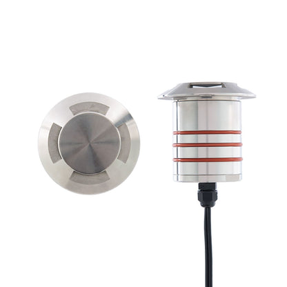 WAC-2101-27BSWAC 2101 2″ 4W LED 2″ Inground Recessed Round Quad Directional Landscape