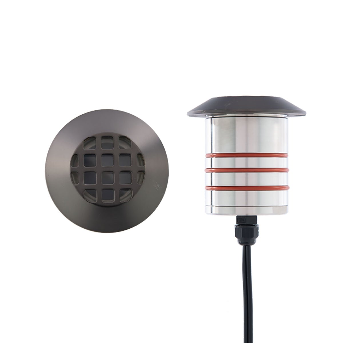 WAC-2121-27BSWAC 2121 5.0W Louver LED 2in 12V Indicator Light