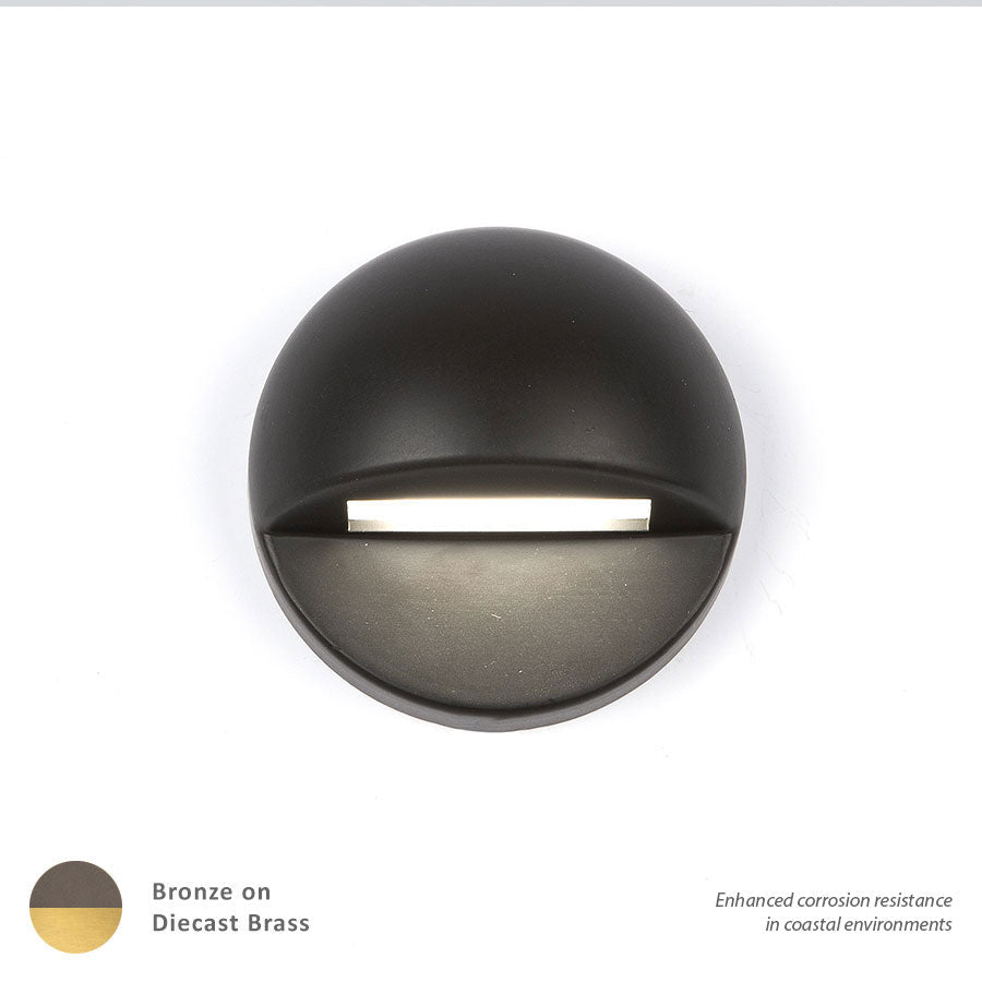 WAC-3011-27BBRWAC 3011 2.8W Round LED 12V Deck and Patio Light