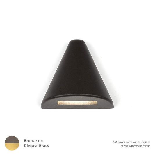 WAC-3021-27BBRWAC 3021 2.8W Triangle LED 12V Deck and Patio Light