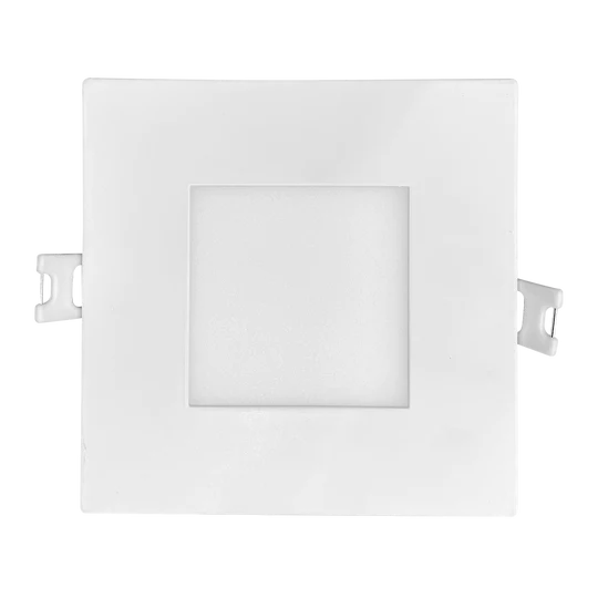 Luxrite LR23759 4" 10W LED Square Recessed Slim Wafer Selectable CCT