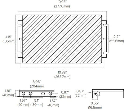 AML-ADPT-DRJ-192-24American Lighting ADPT-DRJ Adaptive 192W 24V DC Driver