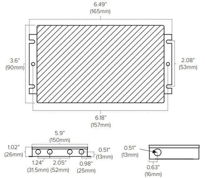 AML-ADPT-DRJ-30-12American Lighting ADPT-DRJ Adaptive 30W 12V/24V DC Driver