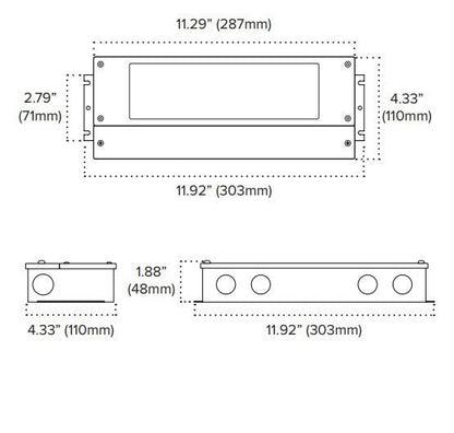 AML-ADPTPRO-DRJ-288-24American Lighting ADPTPRO-DRJ Adaptive Pro 288W 24V DC Driver