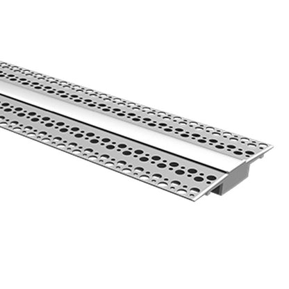 AML-PE-VERGE-FEEDAmerican Lighting Verge 2 Meter (6' 6") Trimless Aluminum Channel