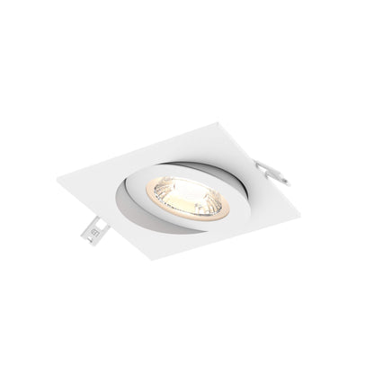 DALS-FGM4SQ-CC-WHDals Lighting FGM4SQ-CC 4” 9W Square LED Pivot Gimbal Selectable CCT