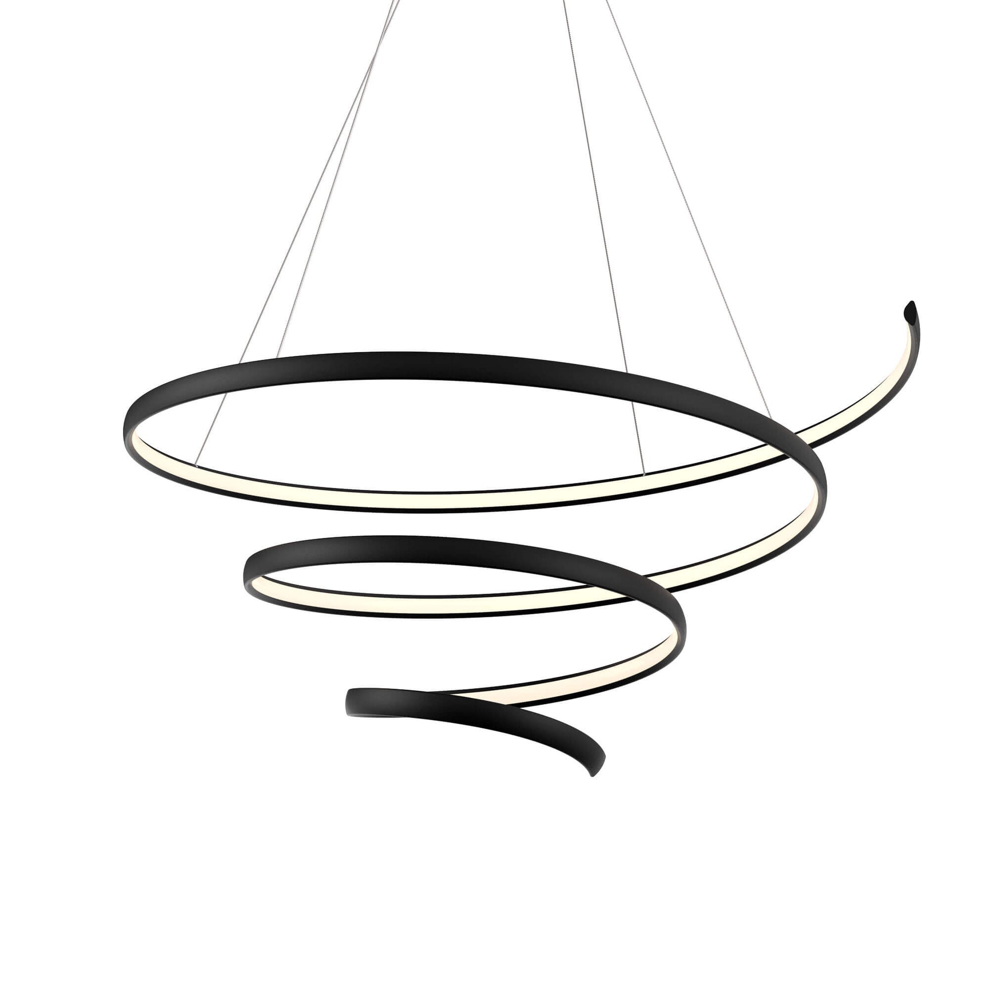 DALS-SPR34-CC-BKDals SPR34-CC Helix 34" 60W LED Pendant Selectable CCT