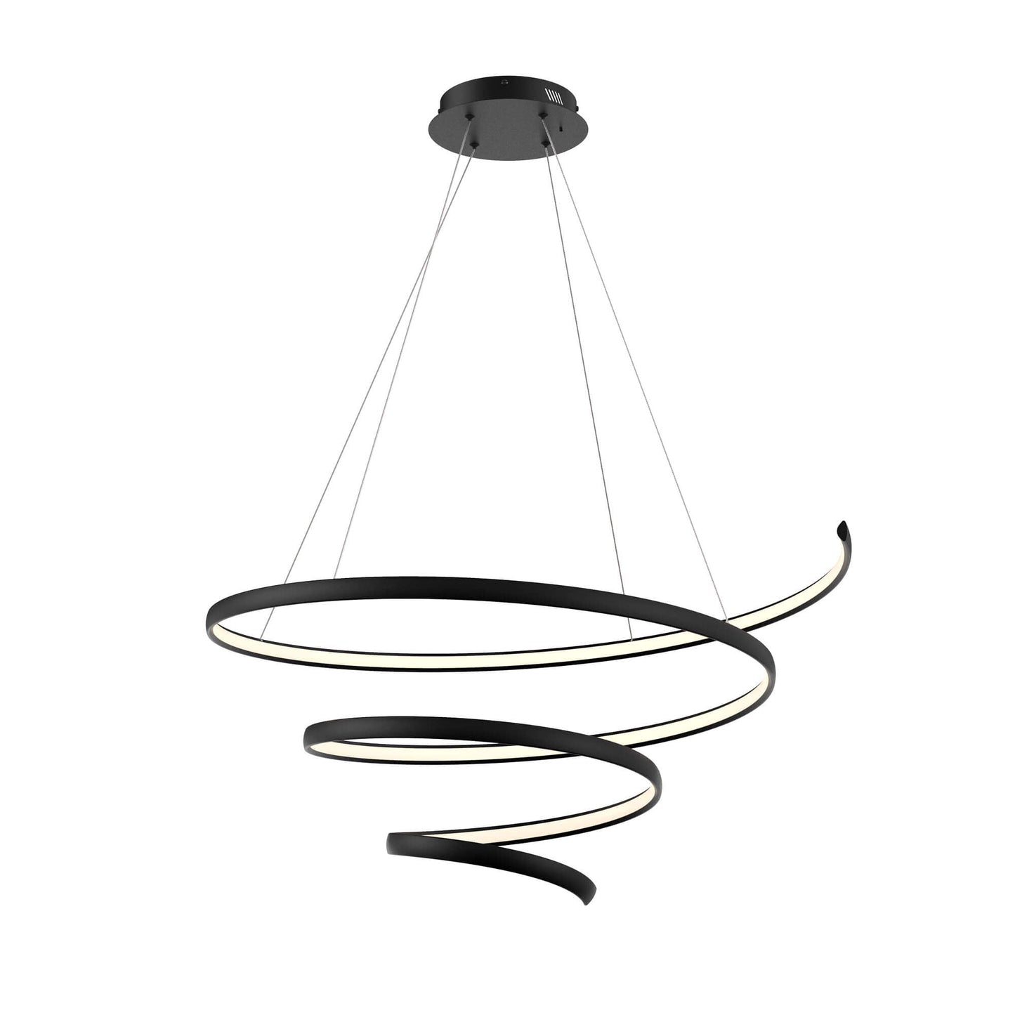 DALS-SPR34-CC-BKDals SPR34-CC Helix 34" 60W LED Pendant Selectable CCT