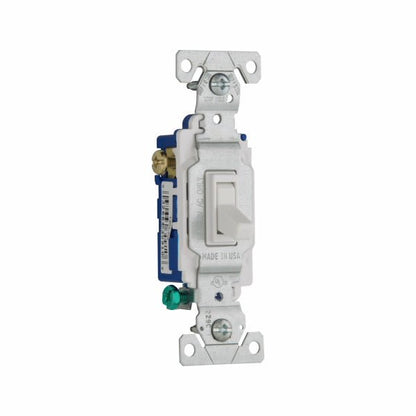 CWD-1303-7WEaton 1303-7W Three Way Single Pole Toggle Switch