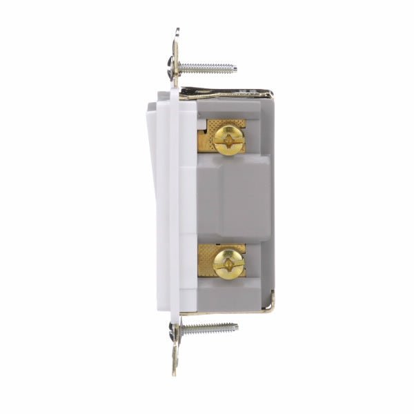 CWD-7621W-BOXEaton 7621W Single Pole Decorator Switch 20 AMP Anti Microbial