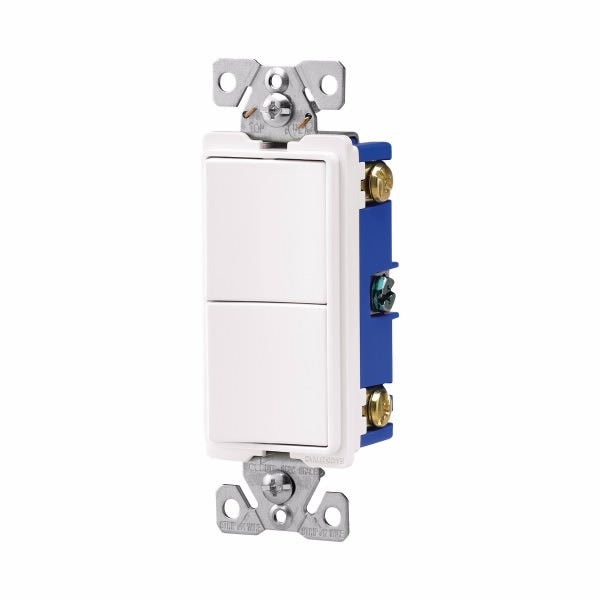 CWD-7728W-BOXEaton 7728W Duplex Combination Decorator Switch