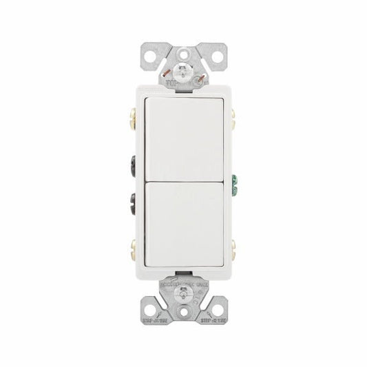 CWD-7731W-BOXEaton 7731W Duplex 3 Way Combination Decorator Switch