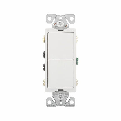 CWD-7731W-BOXEaton 7731W Duplex 3 Way Combination Decorator Switch
