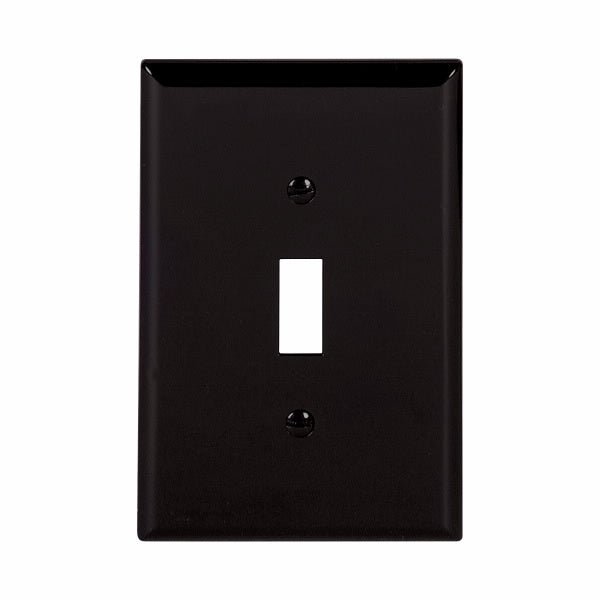 CWD-PJ1BKEaton PJ1 Single Gang Toggle Wallplate White/Black