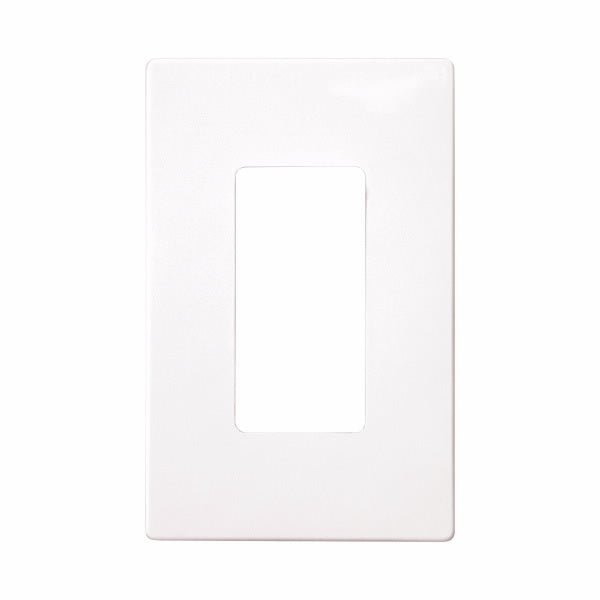 CWD-PJS26WEaton PJS26 Single Gang Decorator Screwless Wallplate White/Black