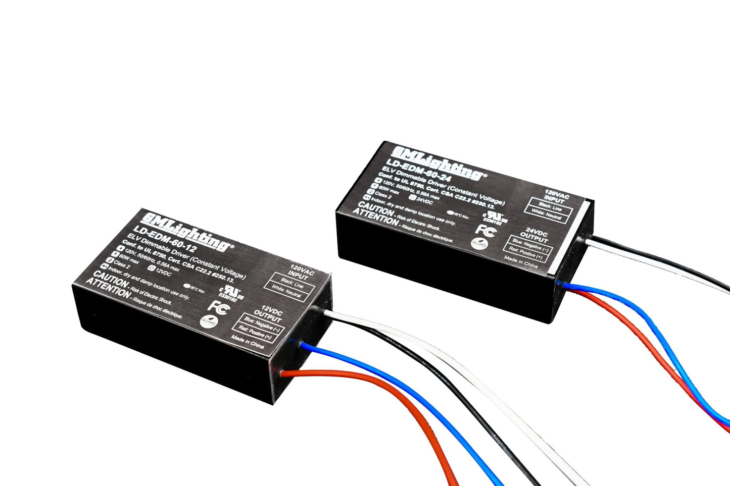 GML-LD-EDM-60-12GM Lighting LD-EDM Mini Electronic LED Dimmable Power Supplies
