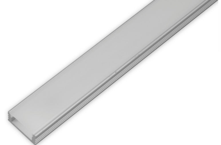 GML-LED-CHL-WGM Lighting LED-CHL-W 4FT/8FT Extruded Wide Aluminum LED Mounting Channel