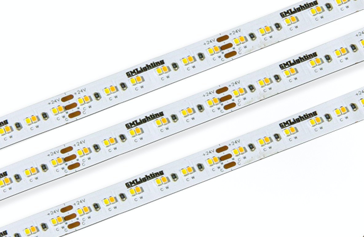 GML-LTR-S-TUN-24V-1.5W-16GM Lighting LTR-S-TUN-24V 1.5W/3W/5WFT 1FT/16FT/100FT Tunable White LED Tape