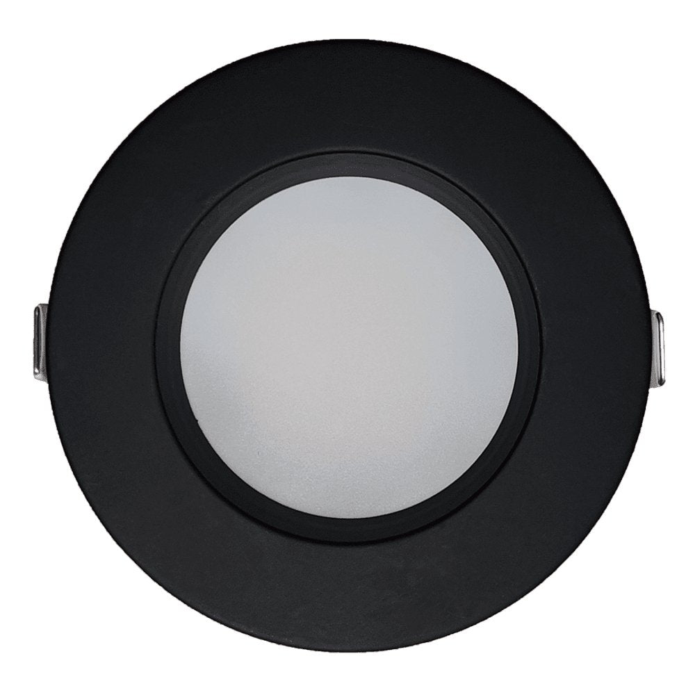 GDL-G48460Goodlite Black Trim 4" 15W LED Regressed Slim Downlight Selectable CCT