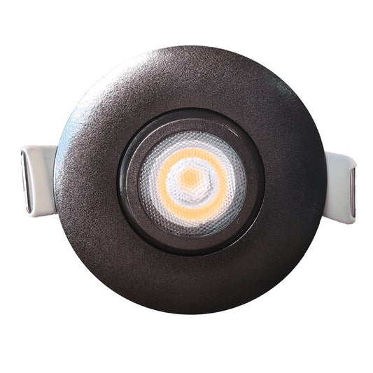 GDL-G19836Goodlite G-19836 2" 5W LED Bronze Gimbaled Round Spotlight Selectable CCT