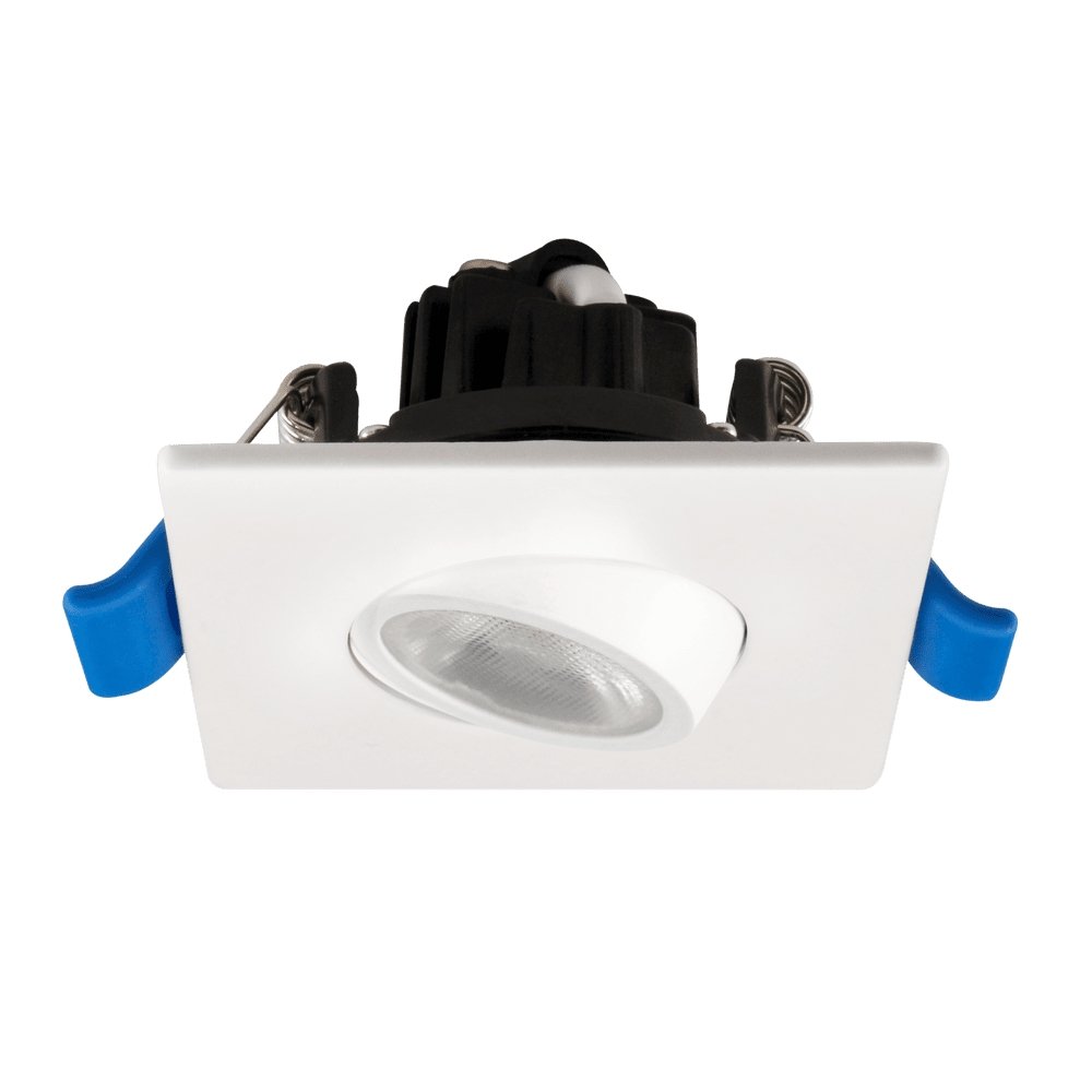 GDL-G19851Goodlite G-19839 5W LED 2" Square Gimbaled Downlight Selectable CCT