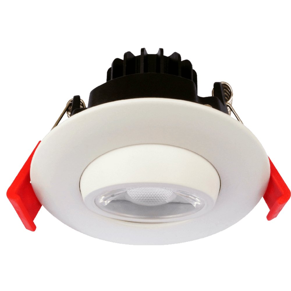 GDL-G19845Goodlite G-19845 3" 8W LED Recessed Luminaire Gimbal Round Selectable CCT