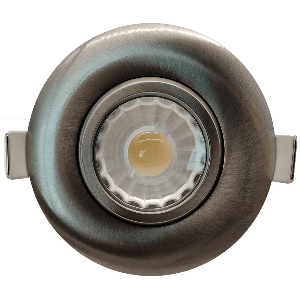 GDL-G19847Goodlite G-19847 3" 8W LED Recessed Gimbal Downlight Selectable CCT Brushed Nickel