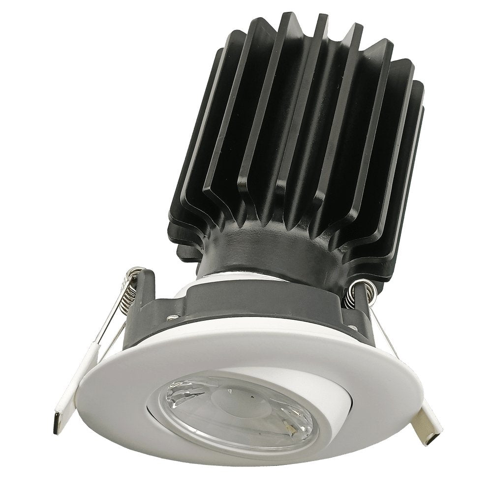 GDL-G19855Goodlite G-19855 3" 11W LED High Output Recessed Gimbal Downlight Selectable CCT