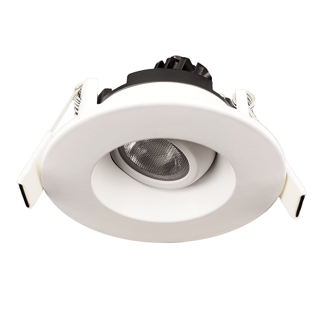GDL-G20087Goodlite G-20087 2" 5W LED Regressed Gimbaled Round Luminaire Selectable CCT