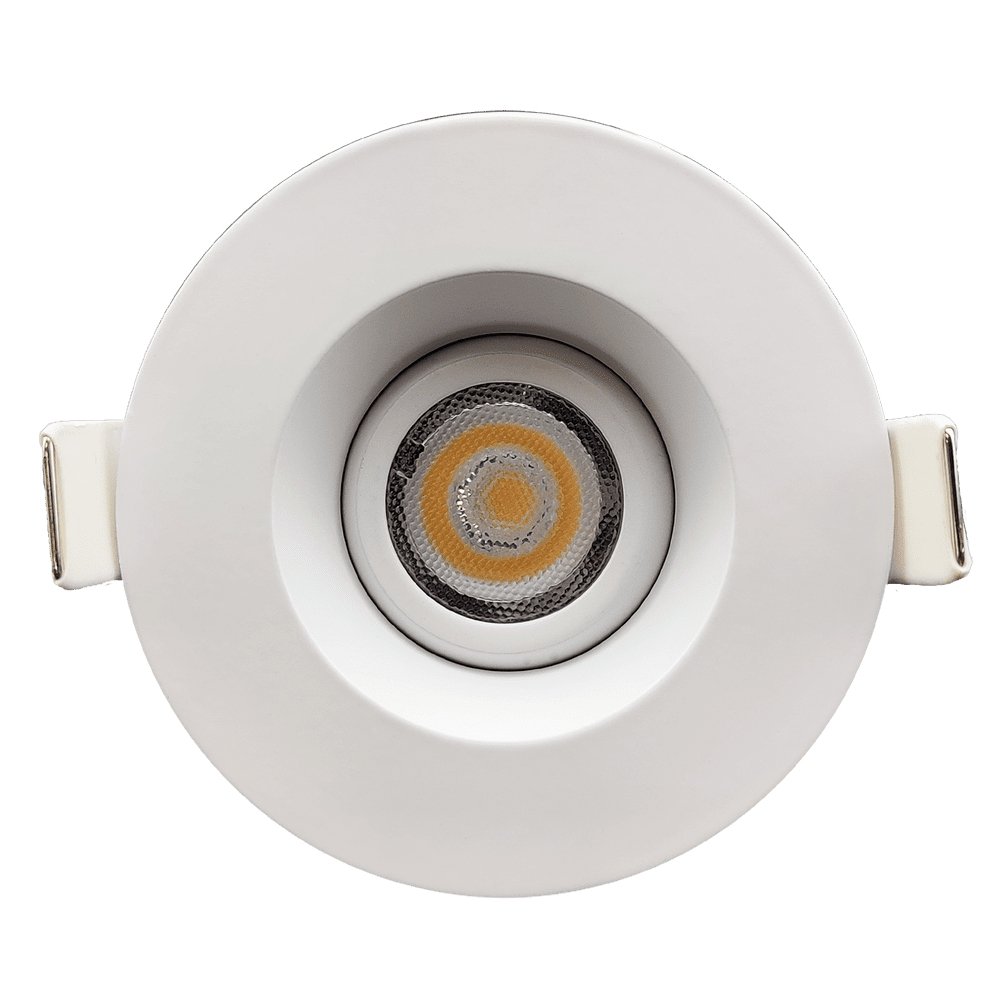 GDL-G20087Goodlite G-20087 2" 5W LED Regressed Gimbaled Round Luminaire Selectable CCT