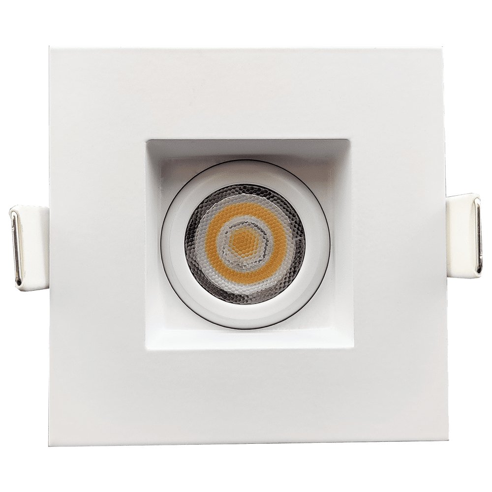 GDL-G20088Goodlite G-20088 2" 5W LED Square Regressed Gimbaled Spotlight Selectable CCT