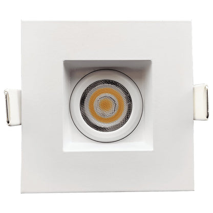 GDL-G20088Goodlite G-20088 2" 5W LED Square Regressed Gimbaled Spotlight Selectable CCT