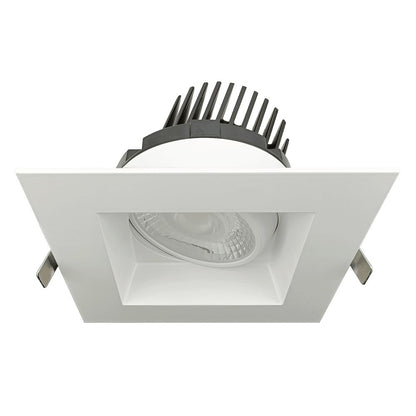 GDL-G20094Goodlite G-20094 6" 22W LED Square Spotlight Regressed Gimbal Selectable CCT