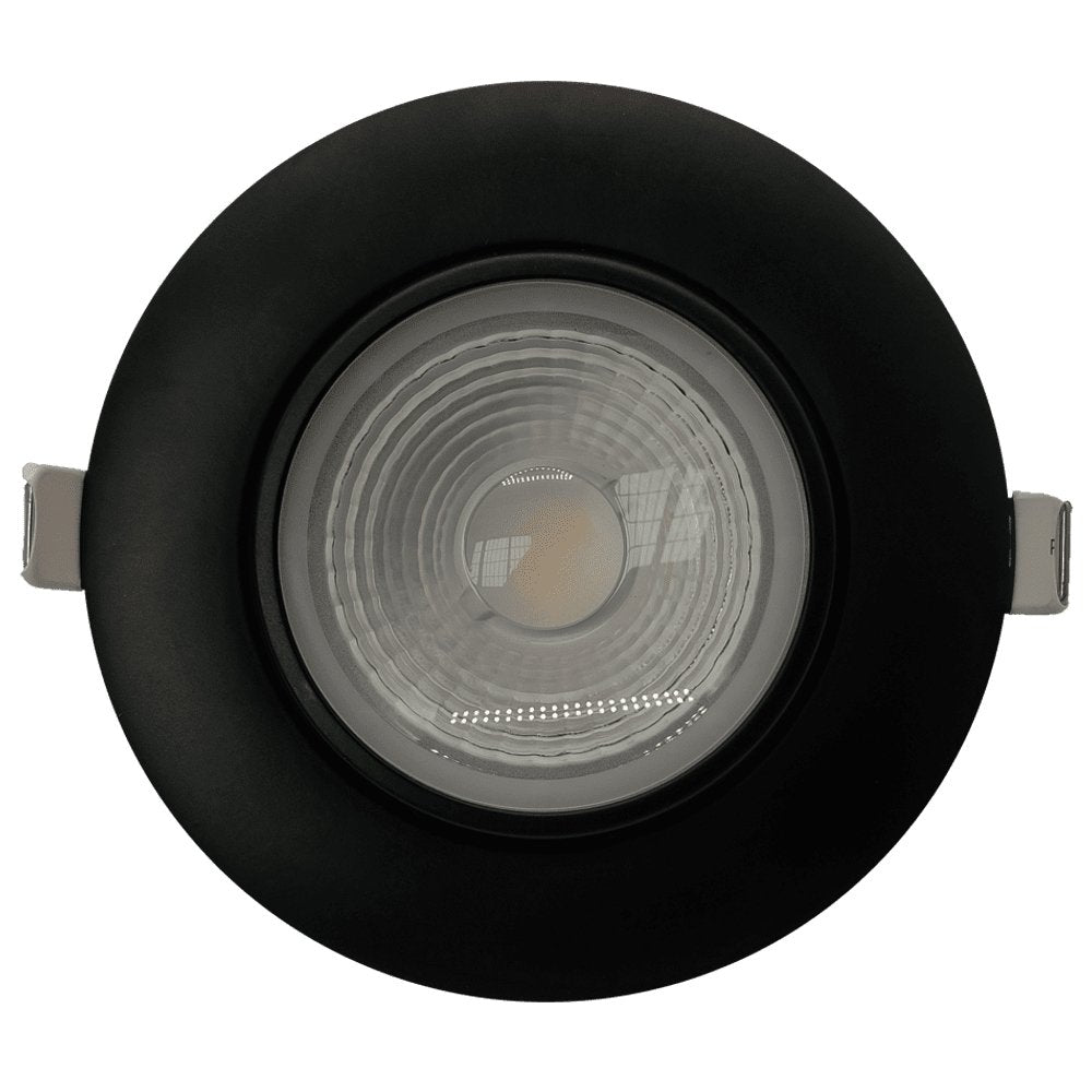 GDL-G48357Goodlite G-48357 4" 14W LED Recessed Gimbaled Downlight Selectable CCT Black