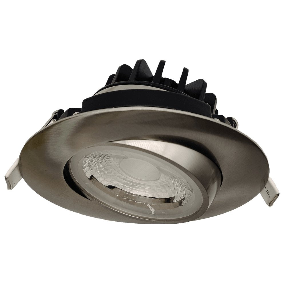 GDL-G48358Goodlite G-48358 4" 14W LED Recessed Gimbaled Downlight Selectable CCT Brushed Nickel