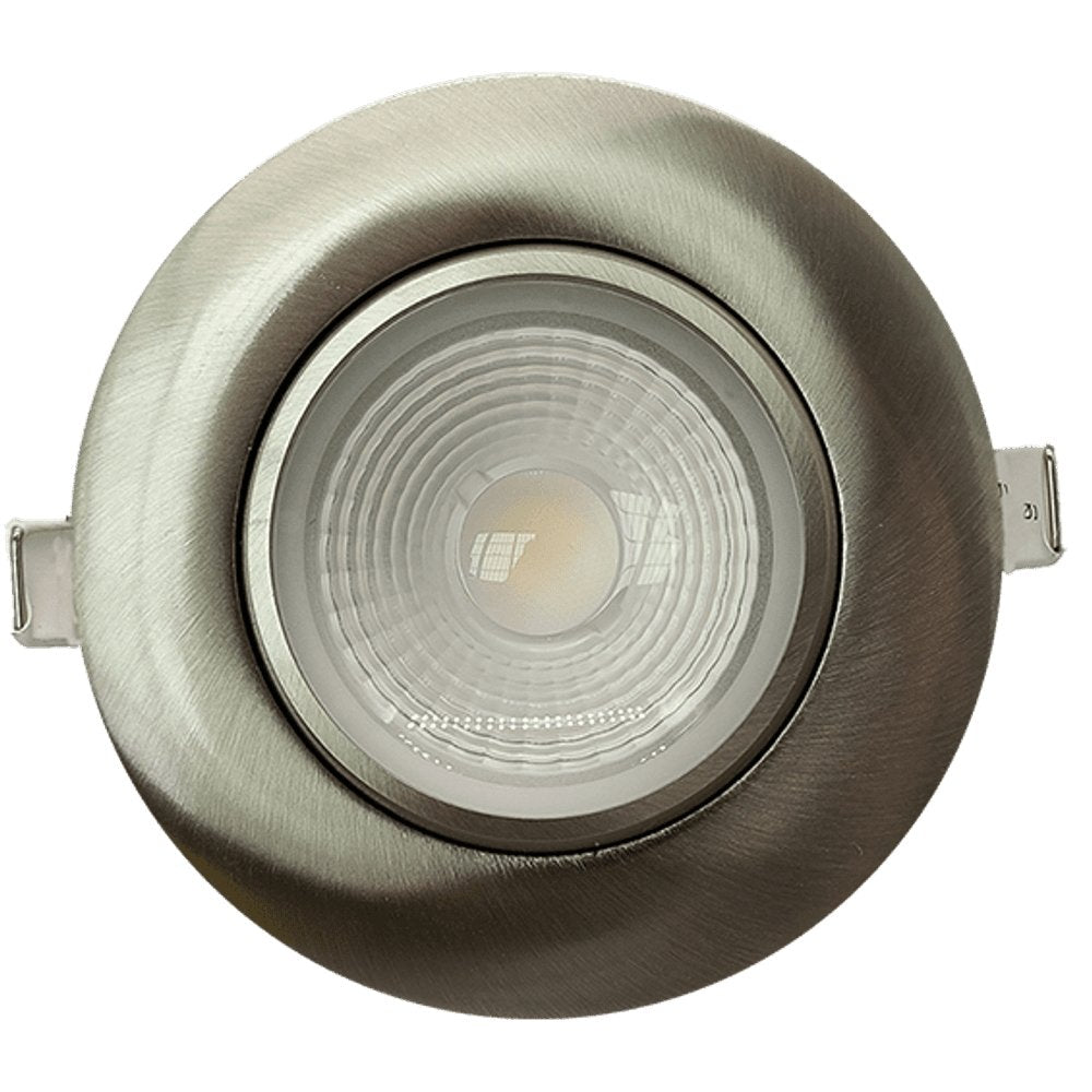 GDL-G48358Goodlite G-48358 4" 14W LED Recessed Gimbaled Downlight Selectable CCT Brushed Nickel