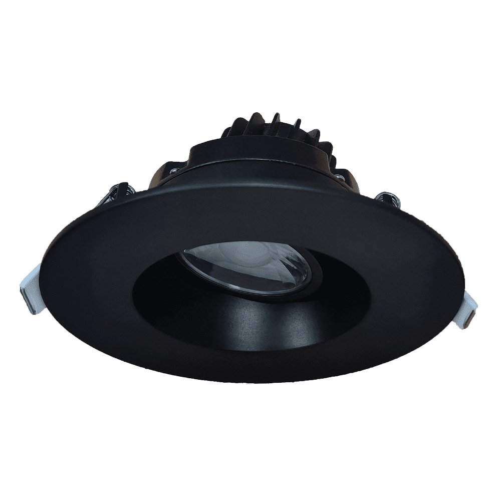 GDL-G48360Goodlite G-48360 3" 8W LED Regress Spotlight Gimbal Round Selectable CCT